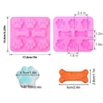 Puppy Paw & Bone Silicone Baking Mold