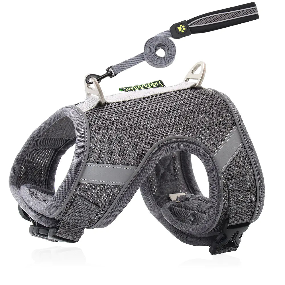 Reflective Mesh Dog Harness