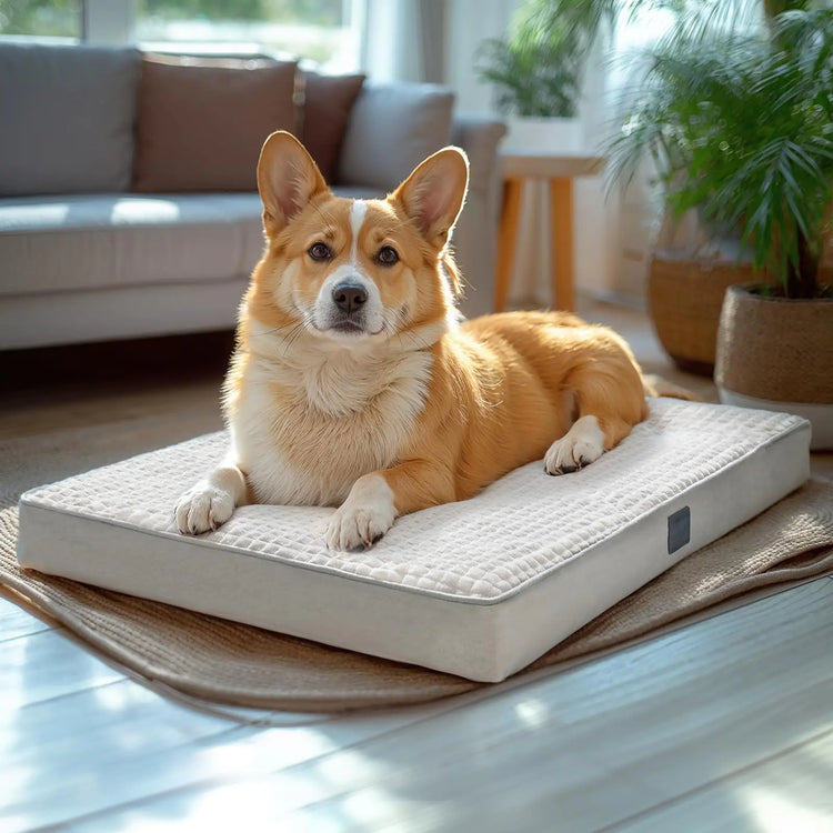 Orthopedic Plush Dog Bed
